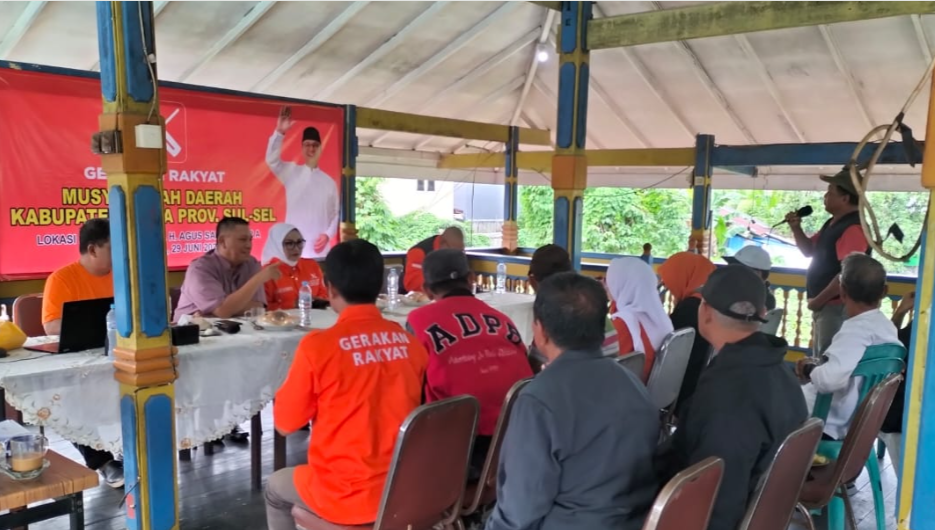 MUSDA Gerakan Rakyat Kabuoaten Gowa