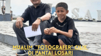 Mualim, Fotografer Cilik di Pantai Losari